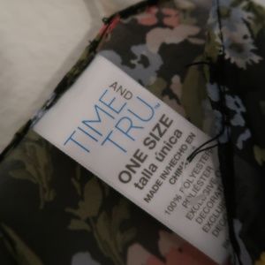 Floral mesh cardigan